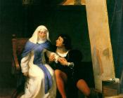 保罗 德拉罗什 : Filippo Lippo Falling in Love with his Model